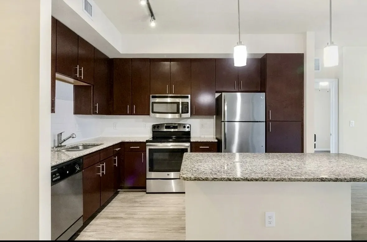 Kitchen remodel with stainless steel appliances in Coral Springs, FL