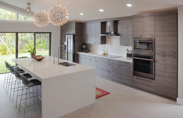 Modern Gray Kitchen